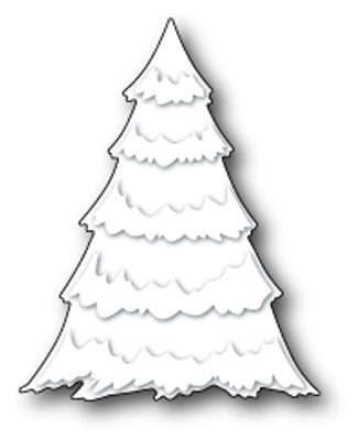 Ніж для вирубки від Poppystamps - Snow Flocked Tree