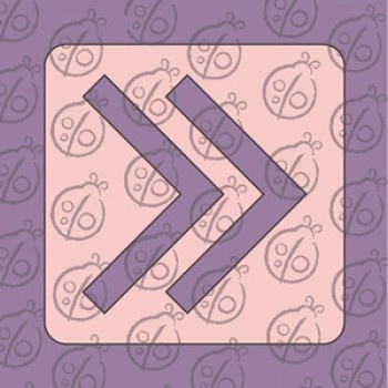 Чипборд "Шеврон маленький"