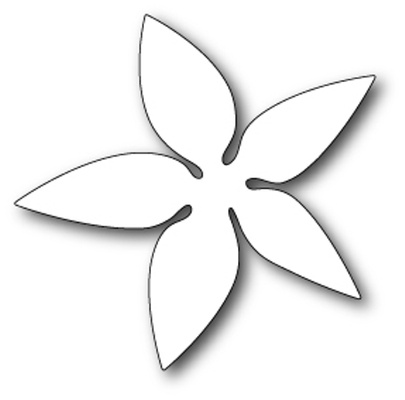 Ніж для вирубки від Poppystamps - Luxe Poinsettia Background