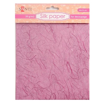 Шовковий папір, пурпурний, 50*70 см, ТМ Santi