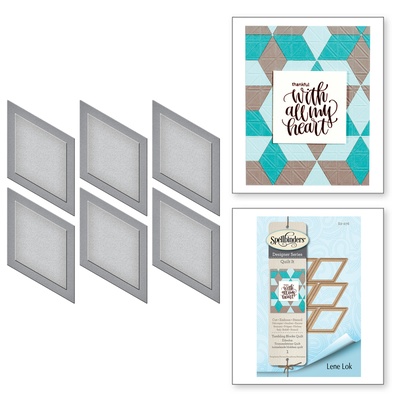 Ножі від Spellbinders - Tumbling Blocks Quilt