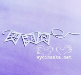 Маска-шаблон від Wycinanka - Гірлянда