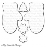 Ніж для вирубки My Favorite Things - Die-namics LJD Cozy Mittens 5шт.ук (MFT564)