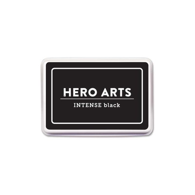 Пигментные чернила от Hero Arts - Hero Dye Ink Pad: Intense Black (черный)