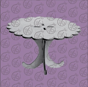 Заготовка з чіпборду. Мініатюра «Стіл» z18