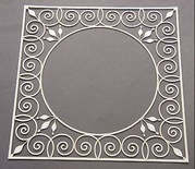 Чипборд від Dusty Attic - Wrought Iron Frame №1