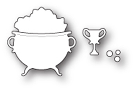 Ніж від Memory Box - Pot of Gold and Treasure - Горшочок з золотом і коштовностями