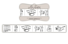 Лента сатиновая My Cooking K002, размер 2*100см