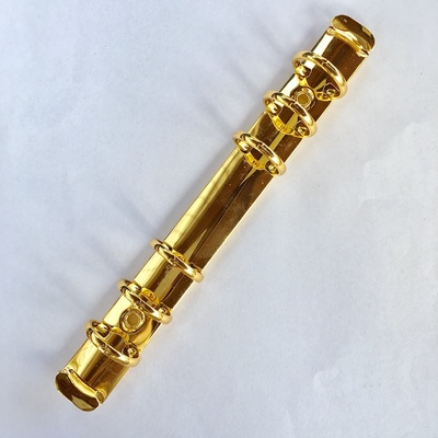 Кільцевий механізм А6 на 6 кільцець діаметром 20 мм, довжина - 175 мм, колір золототий, кріплення в Набірі