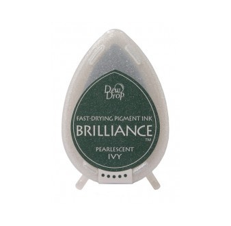 Чорнило для штампінгу Tsukineko - Brilliance Dew Drops Ivy