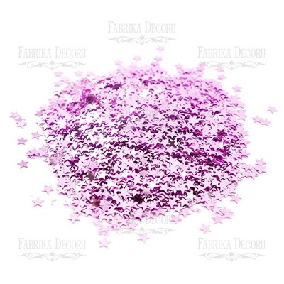 Паєтки зірочки міні-металік 016, ТМ Фабрика Декору