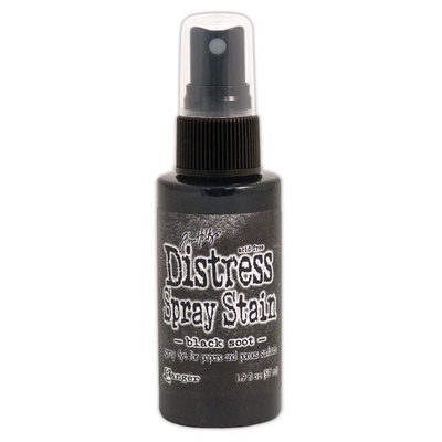 Краска-спрей Ranger - Tim Holtz - Distress Spray Stains - Black Soot