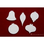 Чипборд Scrapiniec - Ялинкові прикраси основи Idea d'oro, Tinsel, Starry Springs, 5