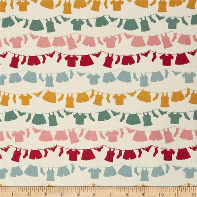 Тканина 100% бавовна - веселе прання, 45x55см