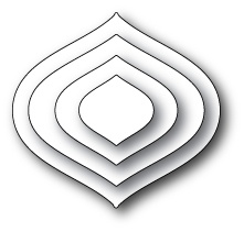 Ніж для вирубки від Poppystamps - Retro Ornaments