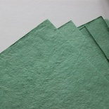 Тутовий папір ручної роботи, колір м'ятний, формат А4
