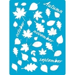 Трафарет - Фабрика Декора - Осеннее настроение, 15смХ20см