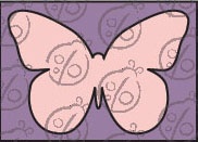 Чипборд. Метелик №1. Маленький
