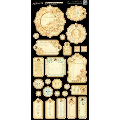 Набор скрапбумаги и декора Graphic 45 - Baby 2 Bride—Deluxe Collector's Edition, 30х30 см