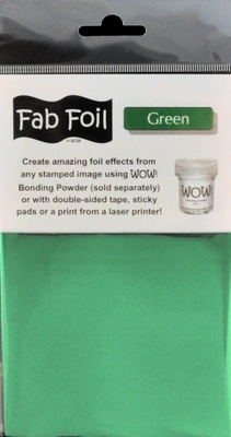 Фольга для ембосінгу Wow Fab Foil - Green