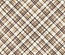 Тканина 100% бавовна - діагональна клітинка коричнева, 45x55см