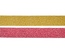 Набір стрічок блискучих на клейовій основі Red and Gold, 2 шт. по 3, TM Santi