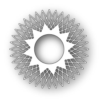 Ніж для вирубки від Memory Box - Loom Circle