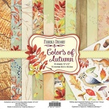 Набір скрап-паперу Colors of Autumn, ТМ Фабрика Декору