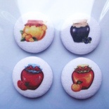 Набір тканинних фішок від Євгенія Курдібановська ТМ - Варення