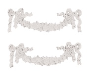 Гіпсові прикраси від Melissa Frances - Resin Flower Applique, 2 шт