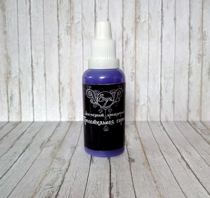 Кракелюрный лак-акцент от ScrapEgo - Трогательная сирень, цвет сиреневый