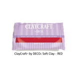 Полімерна глина від Claycraft by Deco © - Red, колір червоний, 55 г