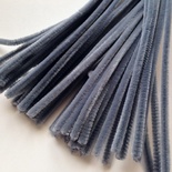 Синельная проволока, цвет серый, 30 см, 1 штука