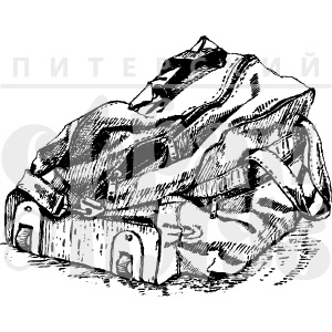 Акриловий штамп "Дорожня сумка"