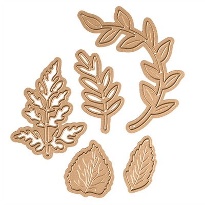 Ножи от Spellbinders - Foliage Die Set - Small Die of the Month Club