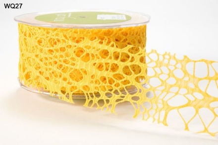 Стрічка «Соти», колір: жовтий, ширина 50 мм, довжина 90 см