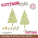 Ніж для вирубки CottageCutz Partridge & A Pear Tree, 10x10 см