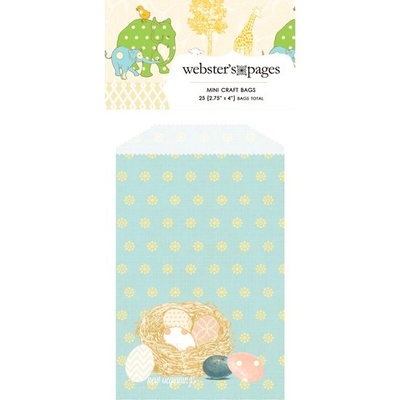 Конвертик Webster's Pages - Bulk Mini Bag Nest, розмір 10x7 см, 1 шт.