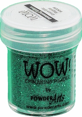 Пудра для эмбоссинга Wow - Green Glitz - Regular, 15 мл.