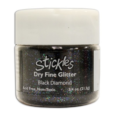 Глиттер Ranger - Stickles Dry Fine Glitter - Black Diamond