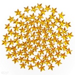 Декоративные стразы звездочки,  15 мм, 100 шт., TM dpCraft (Dalprint)