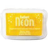 Чернила Tsukineko Radiant Neon Ink Pad - Electric Yellow