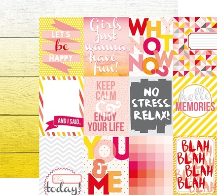 Набір паперу Studio Tekturek "Sweet Memories / Collection Sweet Memories", 30,5x30,5см