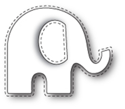 Ножи от Poppystamps - Stitched Elephant craft die