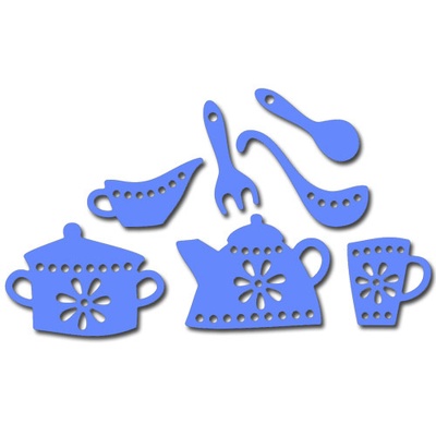 Ножі для вирубки Crafty Ann Kitchen набір кухонний