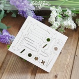 Чипборд від Вензелик - Набір болтиків, розмір: 75х85 мм