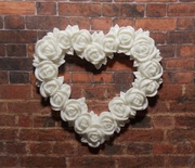 Пластикова рамка Серце в трояндах від E.В.А, 5,3x5см