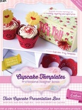 Шаблон-трафарет від Crafters Companion -Cupcake Templates Collection - Twin Cupcake Presentation Box