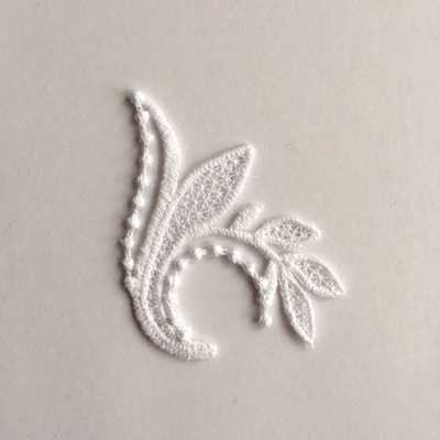 Декор ажурний - віньєтка від Allmacrfat, колір на вибір, 1 шт