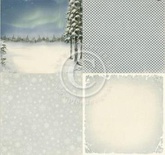 Аркуш односторонній Pion Design - Northern Lights - Wintertime in Swedish Lapland